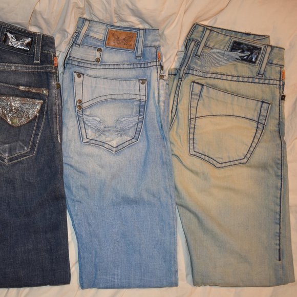 pick from 3 Robins Jeans high end thick waist size 29 for all 3 pairs - Picture 2 of 5